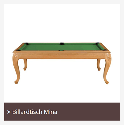 Billardtisch Mina für  Mönchengladbach