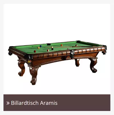 Billardtisch Aramis