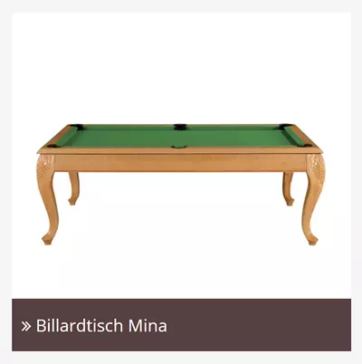 Billardtisch Mina