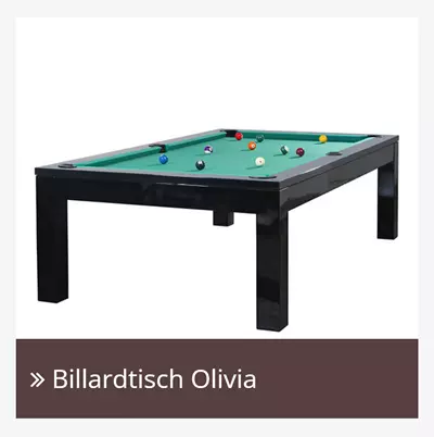 Billardtisch Olivia für 74223 Flein