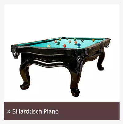 Billardtisch Piano