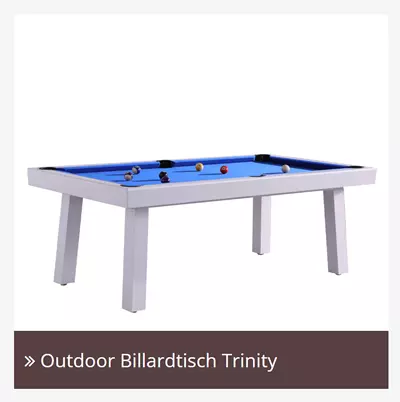 Outdoor Billardtisch Trinity